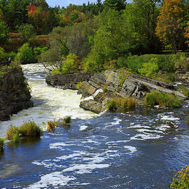 Rideau River In Autumn by Louise Heusinkveld