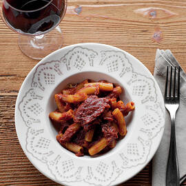 Rigatoni With Oxtail by Barbara Santoro