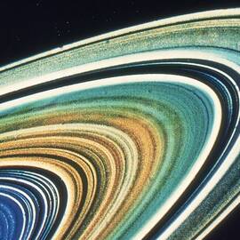 Rings Of Saturn by Space Frontiers