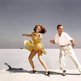 Rita Hayworth And Fred Astaire by Earl Theisen Collection