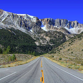 Road Marking On Road by David Toussaint