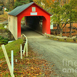 Road To The Green River Covered Bridge by Adam Jewell