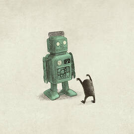 Robot Vs Alien by Eric Fan