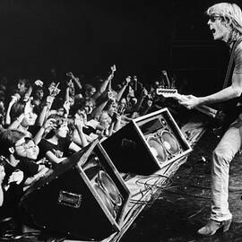 Rock Singer Tom Petty In Concert by George Rose