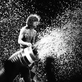 Rolling Stones Concert In Paris, France by Francois Lochon