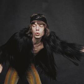 Rolling Stones Singer by Michael Ochs Archives