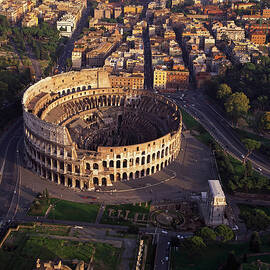 Rome, Aerial, Italy by Massimo Borchi