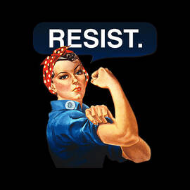 Rosie The Riveter Resist by Flippin Sweet Gear
