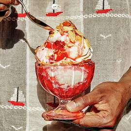 Rum-soaked Fruit Sundae by Emma Fishman