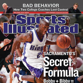 Sacramento Kings Vs Utah Jazz, 2003 Nba Western Conference Sports Illustrated Cover by Sports Illustrated