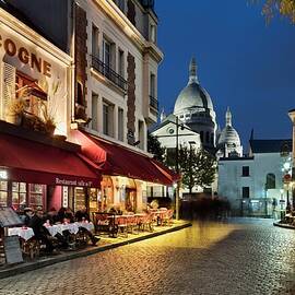 Sacre Coeur & Montmartre In Paris by Massimo Ripani