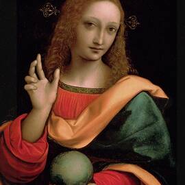 Salvator Mundi by Giampietrino (giovanni Pietro Rizzoli)