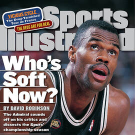 San Antonio Spurs David Robinson, 1999 Nba Finals Sports Illustrated Cover by Sports Illustrated