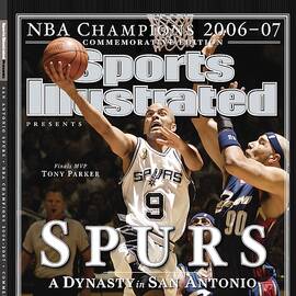 San Antonio Spurs Tony Parker, 2007 Nba Finals Sports Illustrated Cover by Sports Illustrated