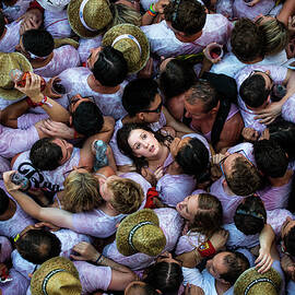 San Fermin Running Of The Bulls 2015 - by David Ramos