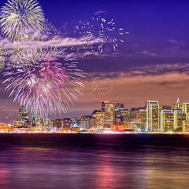 San Francisco 2013 New Year Firework Ca by Www.35mmnegative