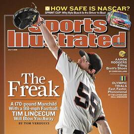 San Francisco Giants Tim Lincecum Sports Illustrated Cover by Sports Illustrated