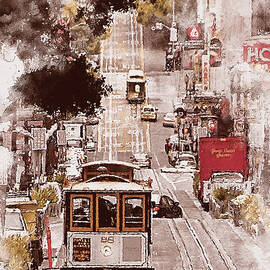 San Francisco, Panorama - 06 by AM FineArtPrints