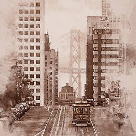 San Francisco, Panorama - 07 by AM FineArtPrints