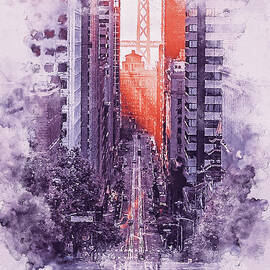 San Francisco, Panorama - 08 by AM FineArtPrints