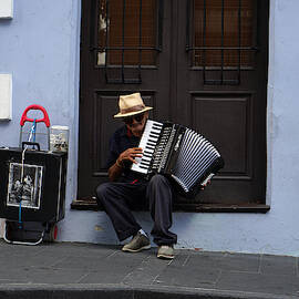 San Juan Accordion Player - 5 years on by Richard Reeve