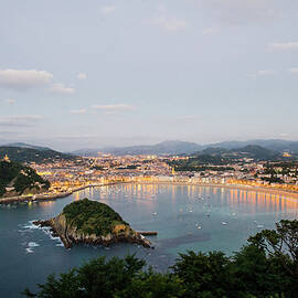 San Sebastiáns Bay Of La Concha by Megan Ahrens