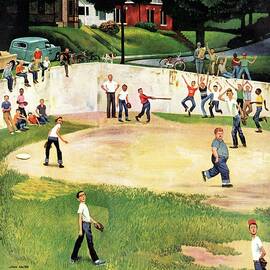 Sandlot Homerun by John Falter