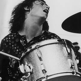 Santana Drummer by Pictorial Parade