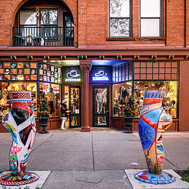 Sculptures, Saratoga Springs Ny by Claudia Uripos