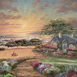 Vatican Sunset by Thomas Kinkade Studios