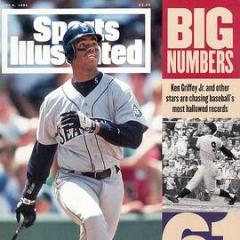 Seattle Mariners Ken Griffey Jr... Sports Illustrated Cover by Sports Illustrated