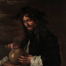 Self-portrait by Salvator Rosa