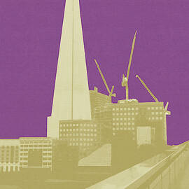 Shard - Plum by BFA Prints