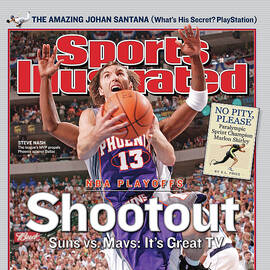 Shootout Nba Playoffs, Suns Vs. Mavs Its Great Tv Sports Illustrated Cover by Sports Illustrated