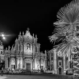 Sicily, Catania, Piazza Duomo, Italy by Alessandro Saffo