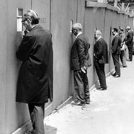 Sidewalk Superintendents Watching by New York Daily News Archive
