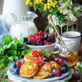 Sirniki cottage Cheese Fritters, Russia by Irina Meliukh