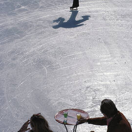 Skating Waiter by Slim Aarons