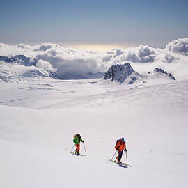 Skiing At Fox Glacier, New Zealand by Francesco Tremolada