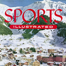 Skiing At The Parsenn Sports Illustrated Cover by Sports Illustrated