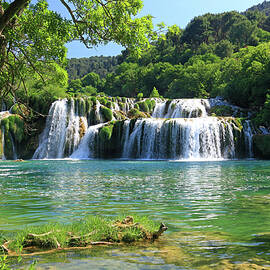 Skradinski Buk Waterfalls, Croatia by Gunter Grafenhain