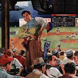 Sleepy Inning by Earl Mayan