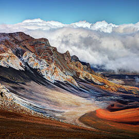 Sliding Sands Trail, Haleakala National by Ed Freeman