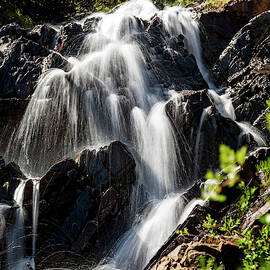 Small Falls at Virginia Lakes by Kelley King