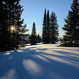 Snowy Mountain Scenic Landscape by Adventure photo