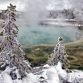 Snowy Yellowstone by Jason Maehl