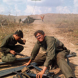 Soldiers Under The Influence by Bettmann
