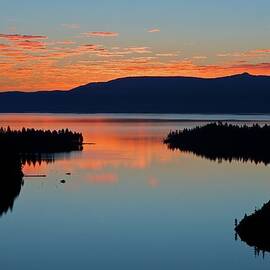 Solstice Sunrise, Emerald Bay, Lake by Stevedunleavy