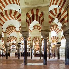 Spain, Andalusia, Cordoba, La Mezquita Cathedral, Mezquita De Cordoba, Interior by Luigi Vaccarella