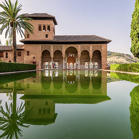 Spain, Andalusia, Granada District, Sierra Nevada, Granada, Alhambra Palace, Partal Palace by Stefano Politi Markovina